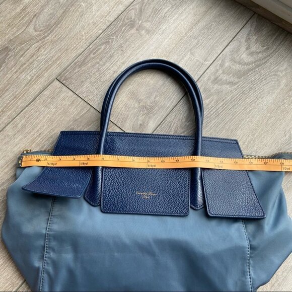 Samantha Thavasa Nylon Leather Tote Bag - Picture 10 of 15